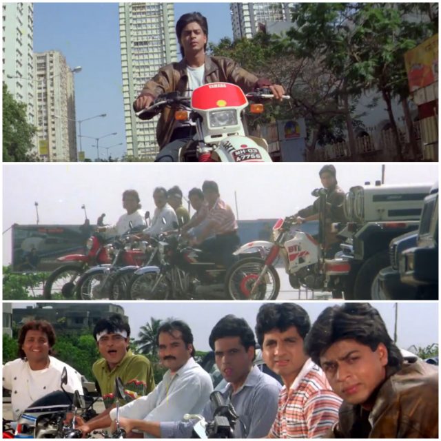 Boys band de SRK as Raja - Deewana (1992)