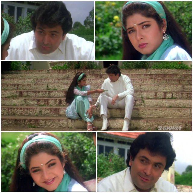 1st encounter of Kaajal and Ravi - Deewana (1992)